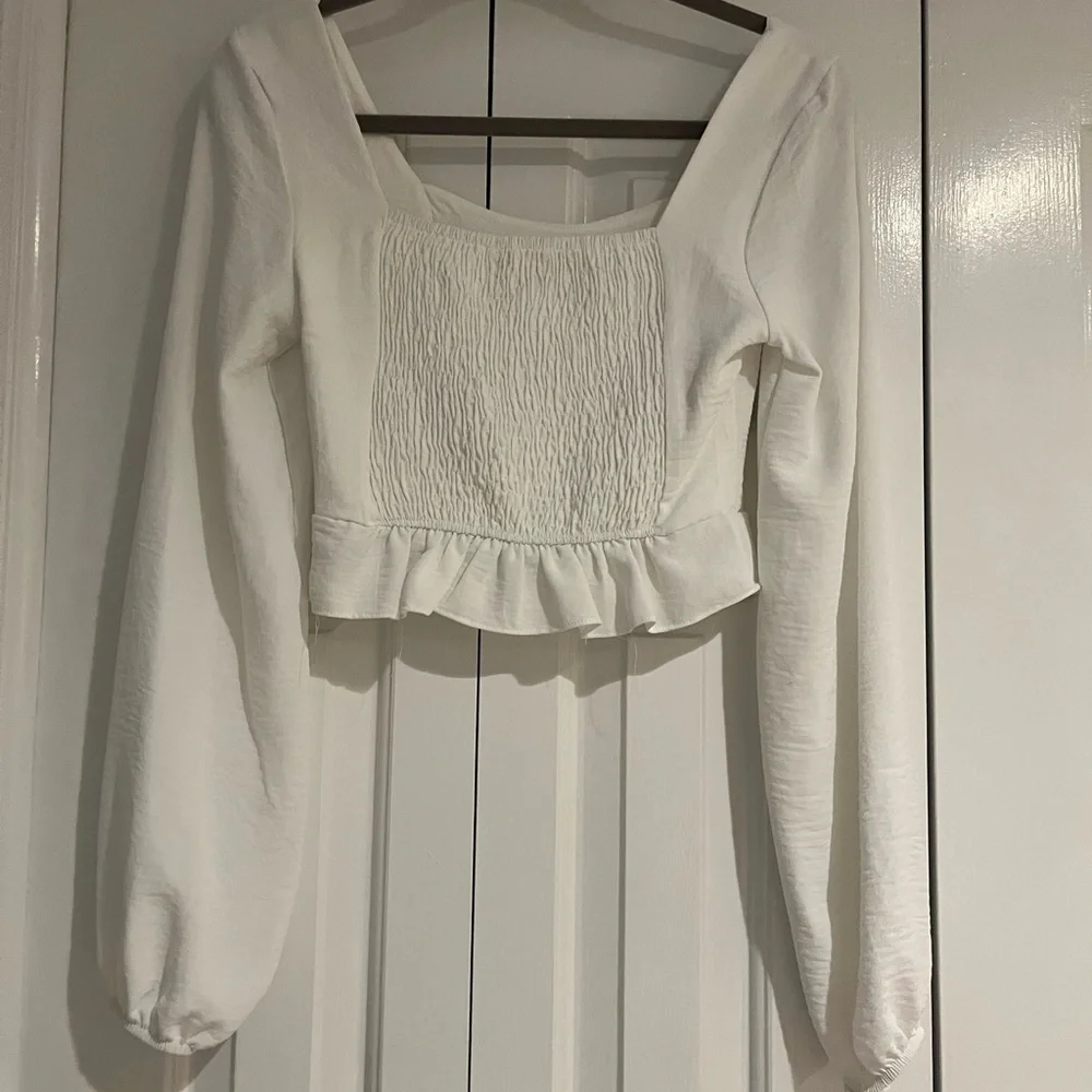 ALTAR’D STATE white beautiful top - Picture 2 of 4